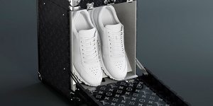 The Louis Vuitton Sneaker Trunk and Box is a Throne For Shoes