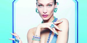 ￼Bella Hadid shows off multifaceted charms in Swarovski’s campaign