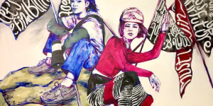 Artist Chuu Wai Nyein’s Artworks Are a Commentary on Women’s Place in Society